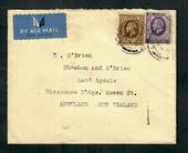 GREAT BRITAIN 1936 Airmail Letter to New Zealand. - 31773 - PostalHist