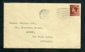 GREAT BRITAIN 1937 Letter to Australia bearing Edward 8th 1½d. - 31797 - PostalHist