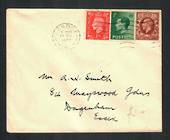 GREAT BRITAIN 1937 Letter from London to Essex with 3d postage. Stamps from the three reigns. - 31827 - PostalHist