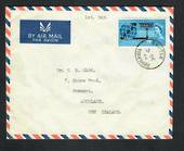 GREAT BRITAIN 1963 Opening of Compac Cable on first day cover airmail to New Zealand. - 31842 - FDC
