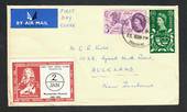 GREAT BRITAIN 1960 Tercentenary of the Establishment of the General Letter Office. Set of 2 on first day cover with London Inter