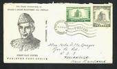 PAKISTAN 1964 16th Anniversary of the Death of Mahomed Ali Jinnah. Set of 2 on first day cover. - 31946 - PostalHist