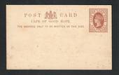 CAPE OF GOOD HOPE Victoria 1st Postal Stationery ½d Brown. Unused. - 31981 - PostalStaty
