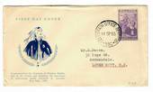 AUSTRALIA 1955 Nursing on two illustrated first day covers. - 32002 - PostalHist