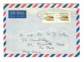 AUSTRALIA 1981 Airmail Letter to Hong Kong. - 32012 - PostalHist