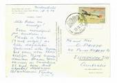 TURKEY 1972 Postcard to Australia. Nice stamp Aeroplane. - 32049 - Postcard