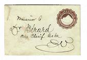 EGYPT 1874 Postal Stationery. Addressed but not postmarked. - 32054 - PostalHist