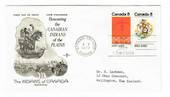 CANADA 1974 Plains Indians. Joined pair on first day cover. - 32088 - FDC