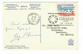 CANADA 1967 Expo '67 Postal Stationery. Sent to New Zealand. - 32098 - PostalHist