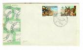 PAPUA NEW GUINEA 1973 Definitive $2 on first day cover. - 32102 - FDC