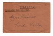 NEW HEBRIDES Telegram Chare for Delivery. Addressed to Port Villa. - 32106 - PostalHist