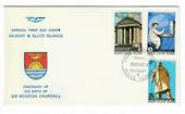 FIJI 1954 Health. Set of 2. on illustrated first day cover. - 32116 - FDC