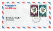 SAMOA 1970 Visit of Pope Paul. Set of 2 on first day cover. - 32117 - FDC