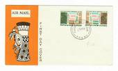 PAPUA NEW GUINEA 1965 South Pacific Conference. Set of 2 on first day cover. - 32119 - FDC