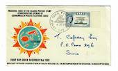 FIJI 1963 Commonwealth Cable on first day cover. - 32130 - FDC