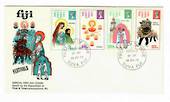 FIJI 1973 Festivals. Set of 4 on first day cover. - 32132 - FDC