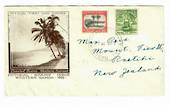 SAMOA 1935 Definitive ½d and 1d on illustrated first day cover. - 32136 - FDC