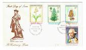 NORFOLK ISLAND 1974 Bicentenary of Captain James Cook. Set of 4 on first day cover. - 32149 - FDC