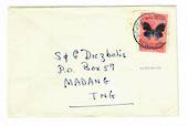 PAPUA NEW GUINEA Letter from Loregau to Madamg. - 32169 - PostalHist