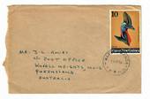 PAPUA NEW GUINEA 1974 Letter from Wapenamanda to Australia. Bad opening on left. - 32172 - PostalHist