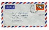 PAPUA NEW GUINEA 1969 Airmail Letter from Mount Hagen to Madang. - 32174 - PostalHist