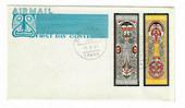 PAPUA NEW GUINEA 1969 Folklore. Set of 4 on first day cover. - 32187 - FDC