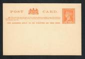VICTORIA Queen Victoria Postcard 1d Light Brown. - 32216 - PostalStaty