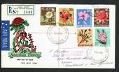 AUSTRALIA 1968 Flowers FDC 10/7/68 six values. - 32225 - FDC