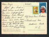 AUSTRALIA Modern Coloured Postcard to New Zealand with 1968 TB Seal tied. - 32241 - PostalHist