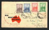 AUSTRALIA 1940 War Effort. Set of 4 on first day cover. - 32245 - FDC