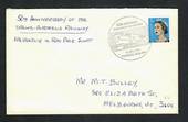 AUSTRALIA  1967 50th Anniversary of the Trans-Australia Railway. Special Postmark on cover. - 32258 - PostalHist