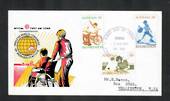 AUSTRALIA 1972 Rehabilitation. Set of 3 on first day cover. - 32265 - FDC