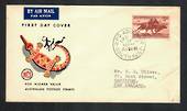 AUSTRALIA 1961 Definitive 5/- Red on first day cover. - 32268 - FDC
