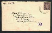 AUSTRALIA Letter from Australia to Birkenhead. Cachet Australian Military Forces Passed by Censor 849. - 32317 - PostalHist