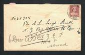 AUSTRALIA 1940....Letter to 2nd NZEF MEF. Redirected - 32329 - PostalHist