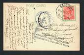SOUTH AFRICA 1917 Postcard to USA. Censor cachet. - 32339