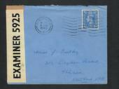 GREAT BRITAIN 1943 Letter from Manchester to USA. Opened by Examiner 5925. - 32359 - PostalHist