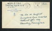 USA 1943 Letter from Serviceman at US Army Mississippi Ordnance Plant. Freepost.
