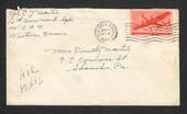 USA 1944 Airmail Letter from Serviceman.
