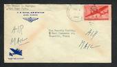 USA 1942 Airmail Letter from Serviceman at U S Naval Air Station Florida.