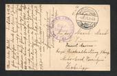 GERMANY 1915 Postcard with Feldpost postmark and Censor Mark. - 32372 - PostalHist
