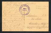 GERMANY 1916 Postkarte. Feld-Post. Censor cachet. - 32383 - PostalHist