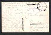 GERMANY 1915 Postkarte. Feld-Post. Censor cachet. - 32385 - PostalHist