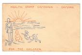 NEW ZEALAND 1936 Health illustrated cover in mint condition, before the overprint. - 33223 - PostalHist