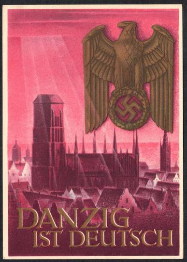 GERMANY 1940 Postcard Danzig ist Deutsch. - 33614 - PostalHist