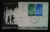 NEW ZEALAND Postmark Nelson ONEKAKA. J Class cancel on 1949 Health first day cover. - 34037 - Postmark
