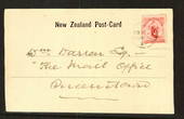 NEW ZEALAND Postmark Invercargill FRANKTON on Postcard of of the Remarkables. Full strike. - 34051 - Postmark