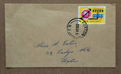 NEW ZEALAND Postmark Palmerston North FOXTON. J class cancel on cover. - 34198 - Postmark