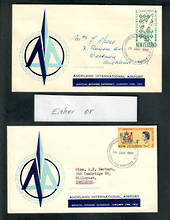 NEW ZEALAND 1966 Official Opening of the Auckland International Airport. Special Postmark on cover. - 35030 - PostalHist