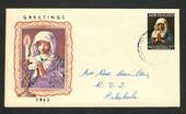 NEW ZEALAND 1962 Christmas on illustrated first day cover. - 35077 - FDC